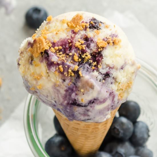 Blueberry Pie Ice Cream