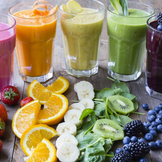 Rainbow Smoothies