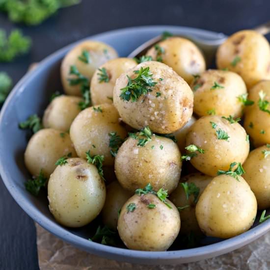 Buttered Parsley Potatoes