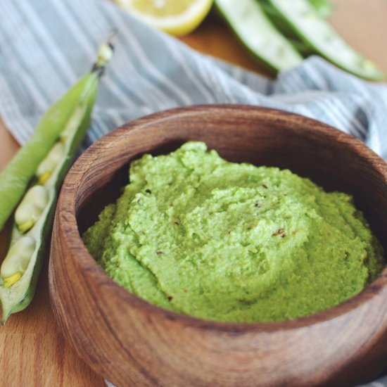 Fava Bean (Broad Bean) Hummus