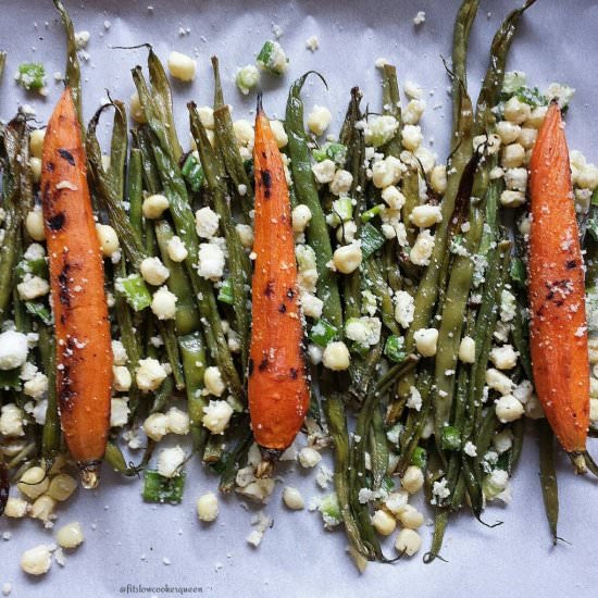 Parmesan Grilled Veggies