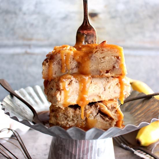 Banana-Coconut Bread Pudding