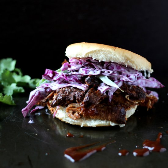 Smoked Pulled Pork Sandwich