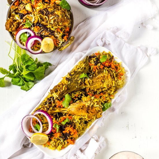 Hyderabadi Chicken Biryani Recipe