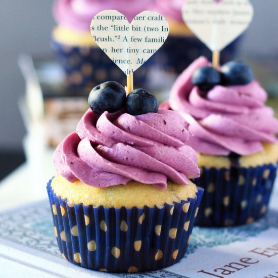 Lemon Blueberry Cupcakes