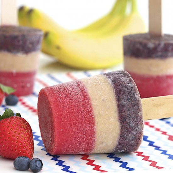 3-Ingredient Fresh Fruit Pops