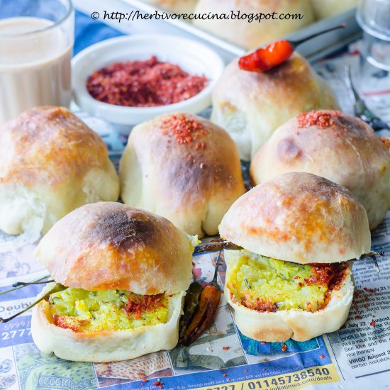 Baked Vada Pav