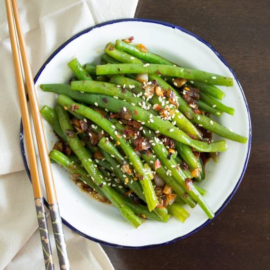 SICHUAN GREEN BEANS