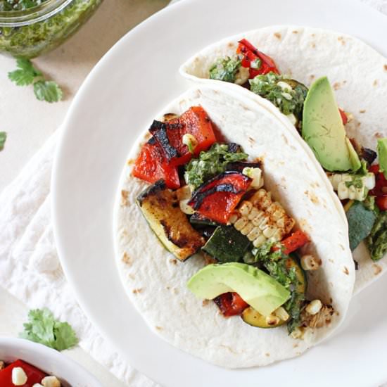 Grilled Veggie Tacos