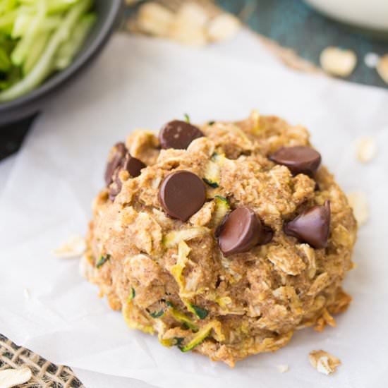 Chocolate Zucchini Breakfast Cookie