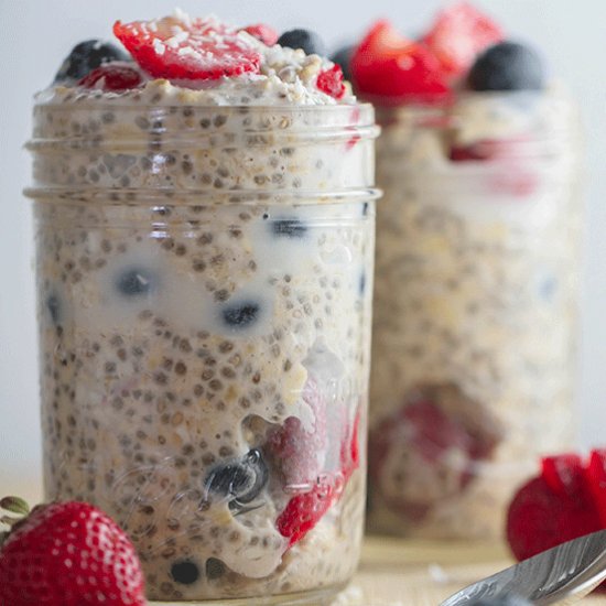 Easy Vegan Overnight Oats