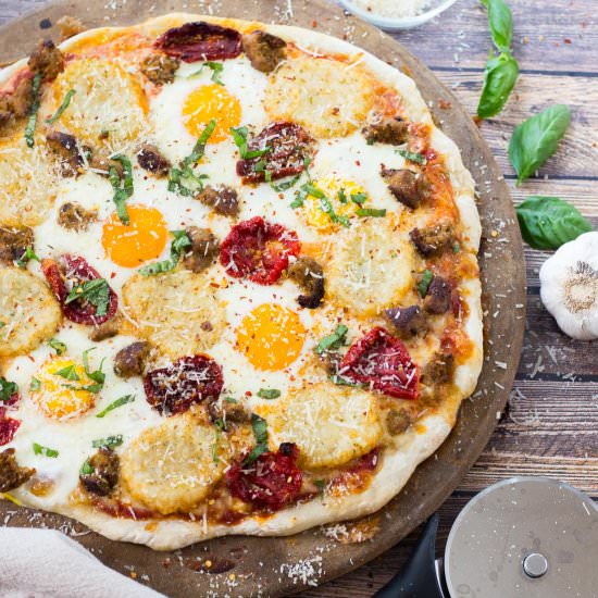 Easy Breakfast Pizza