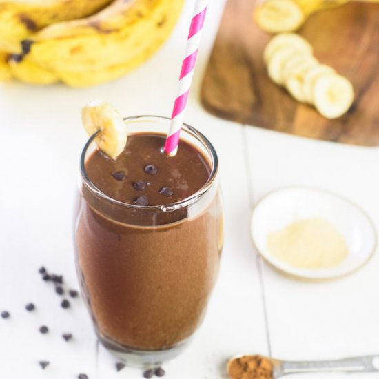 Chocolate Yellow Maca Smoothie