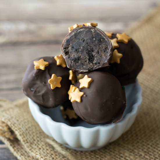 Thin Mint Cookie Truffles