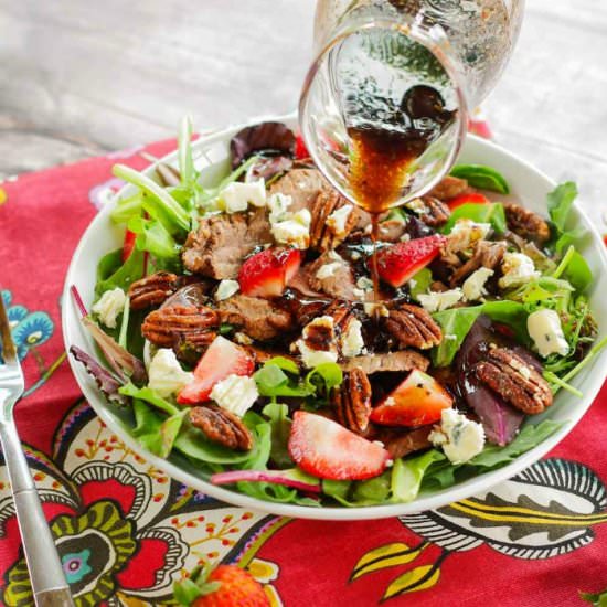 Grilled Flank Steak Salad