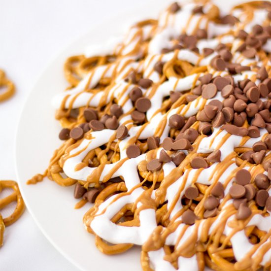 Pretzel Dessert Nachos