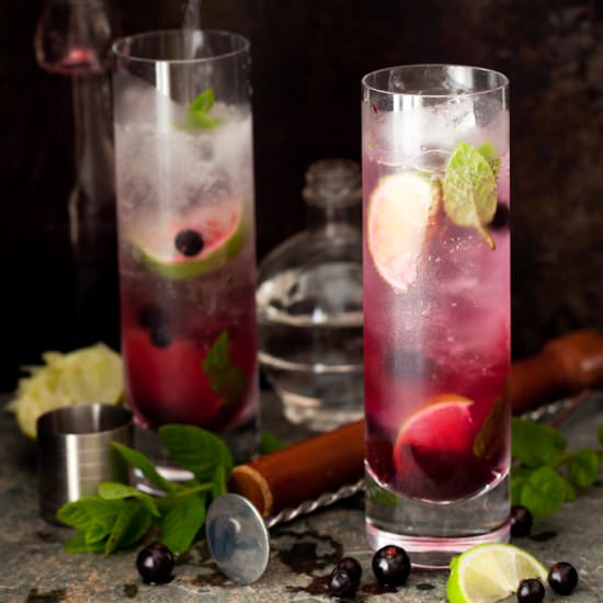 Blackcurrant Mojito