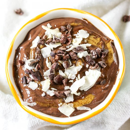 Dairy Free Chocolate Tofu Pudding