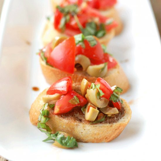 Bruschetta with Olives