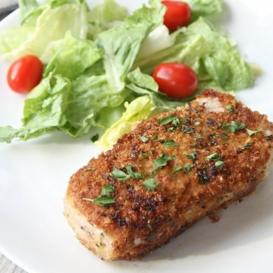 Herb Crusted Pork Chops