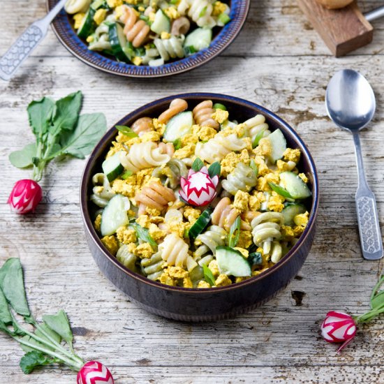 Pasta Salad with Homemade Mayo