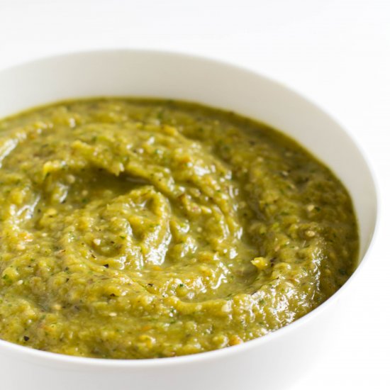 Charred Tomatillo Salsa Verde