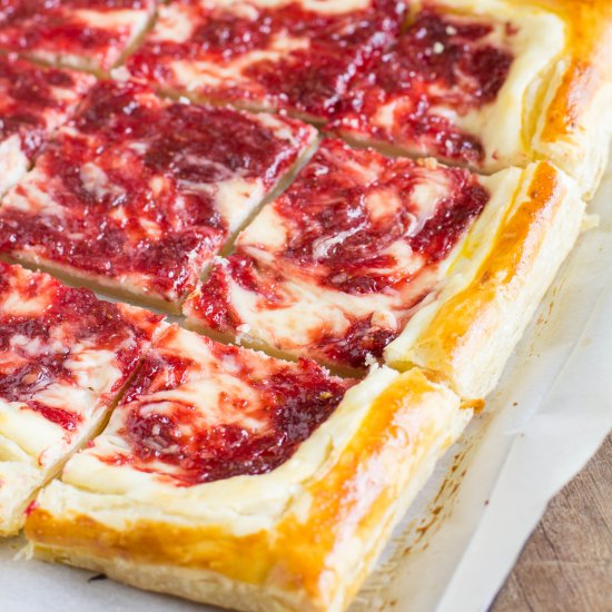 Strawberry Cheesecake Tart