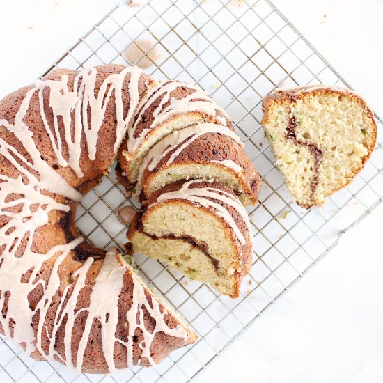 Cinnamon Zucchini Bundt Cake