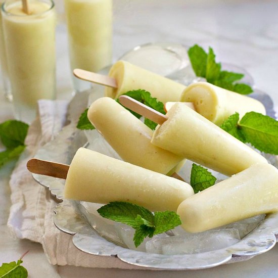 Piña Colada Mini Popsicles