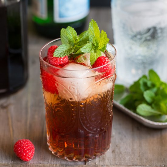 Refreshing Raspberry Shrub