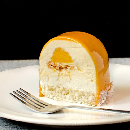 Mango Kalamansi Entremet