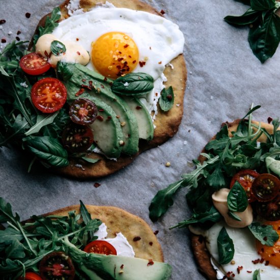 Buckwheat Breakfast Flatbreads