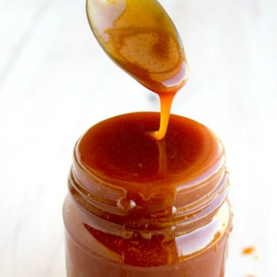 Homemade Salted Caramel Sauce