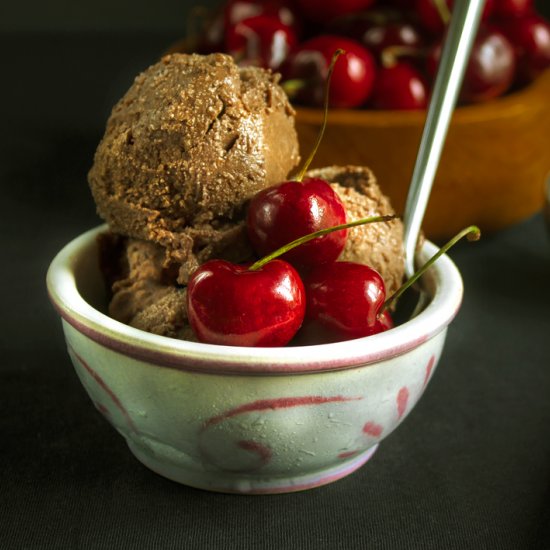 Chocolate Cherry Ice Cream