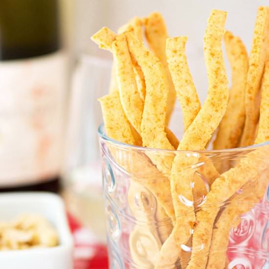 Gluten-Free Spicy Cheese Straws