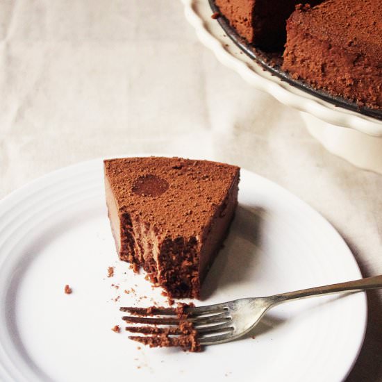 Chilli chocolate cheesecake