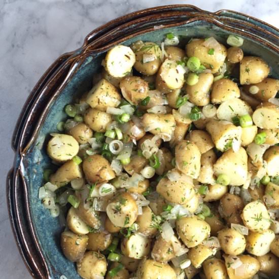 German Potato Salad with Dill