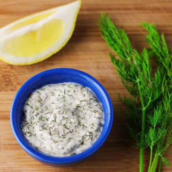 Lemon Dill Tartar Sauce