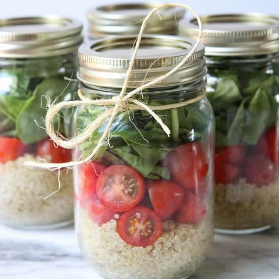 Quinoa Salad in a Jar