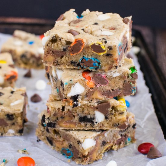 Loaded Blonde Brownies