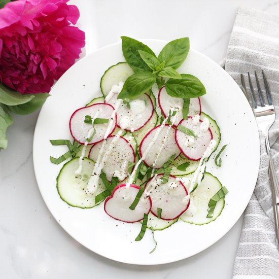 Cucumber & Radish Salad