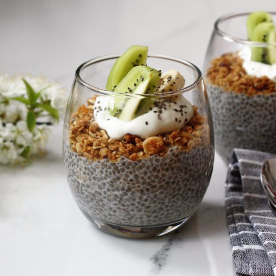 Almond Chia Pudding