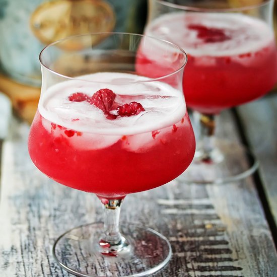 Raspberry & Limoncello Vodka Sour