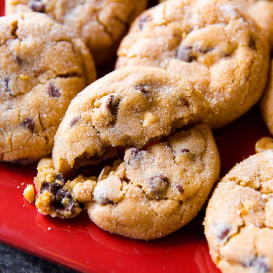 Bakery Style Peanut Butter Cookies