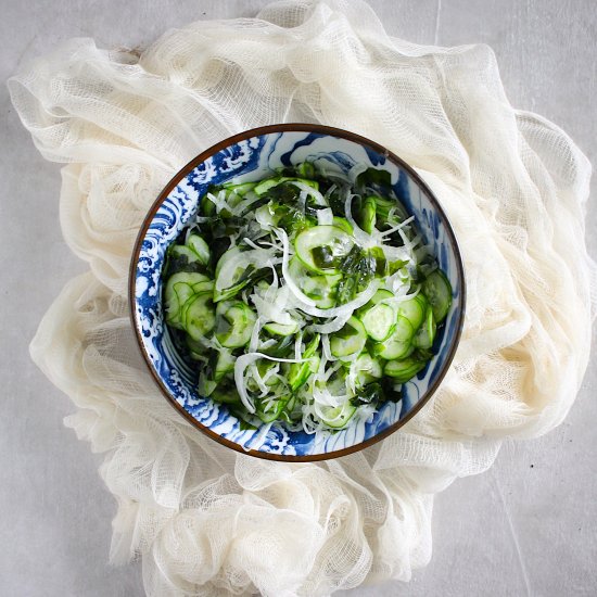 Cucumber Wakame Salad