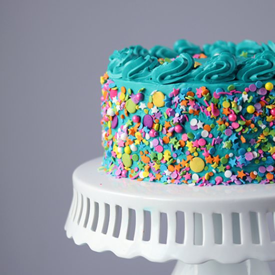 Vibrant Celebration Cake