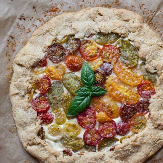 Heirloom Tomato Galette