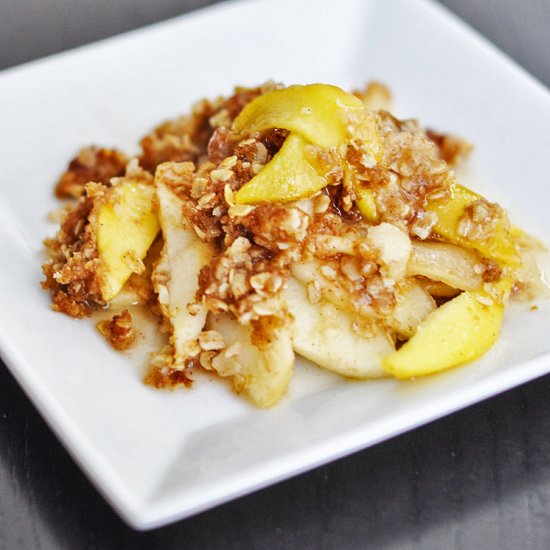 Apple Peach Crisp