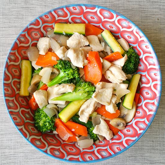 Super Tender Chicken & Mixed Veggie