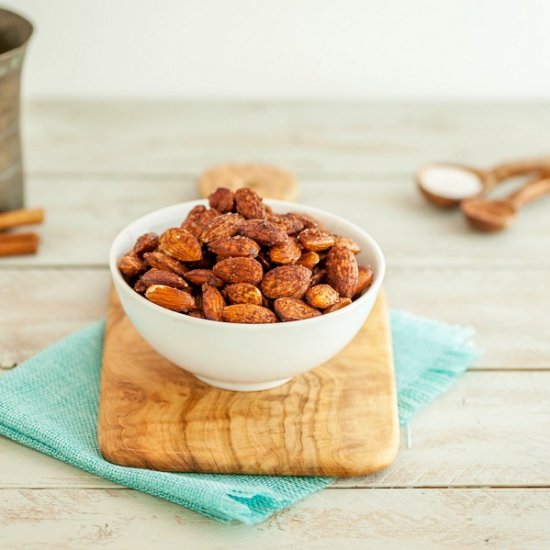 Cocoa Cinnamon Roasted Almonds